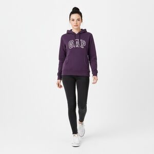 GAP Purple Logo Hoodie Sweatshirt Women’s Large Pullover